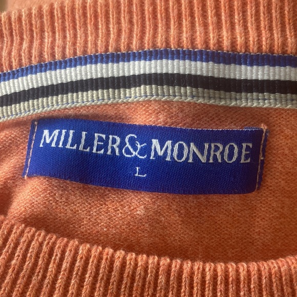 Miller & Monroe large apricot sweater - Picture 5 of 5